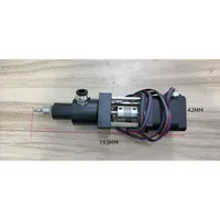 Funssor Kit Peningkatan Sistem Ekstruder Sekrup Pasta Tanah Liat Paduan Aluminium Motor Pendorong Roda Gigi Cacing untuk Perakitan Printer 3D Keramik DIY