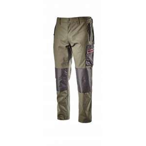 DIADORA UTILITY-Pantalón de trabajo de rendimiento para todas las estaciones STRETCH ISO 13688:2013, Verde - Product Image 1