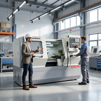 Torno CNC de Alta Precisión CK6140 para Procesamiento de Metal, Directo de Fábrica ShanDong HR