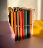 Couverture de carnet de voyage personnalisée en cuir véritable/PU, rechargeable, multi-tailles disponibles