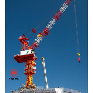 Grúa Torre Articulada Hammerhead de 32 Toneladas QTZ500-8530 con Motor de Alta Eficiencia, Altura Máxima de Elevación de 350 m y Alcance de 85 m - Product Image 4