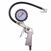 Pistolet de gonflage à Air automatique pour pneus, outils Portable, avec jauge de pression numérique, pour voiture