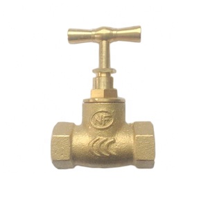1/2 "นิ้วทองเหลือง stopcock ทองเหลืองทองเหลืองลูกโลกวาล์ว15mm x 20mm mdpe - Product Image 3