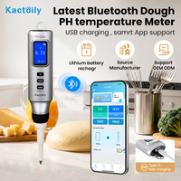 pH-mètre numérique portable à écran LCD de haute qualité pour les tests en laboratoire de cosmétiques, de sushis, de pain, de lait, d'huiles et de pâtes