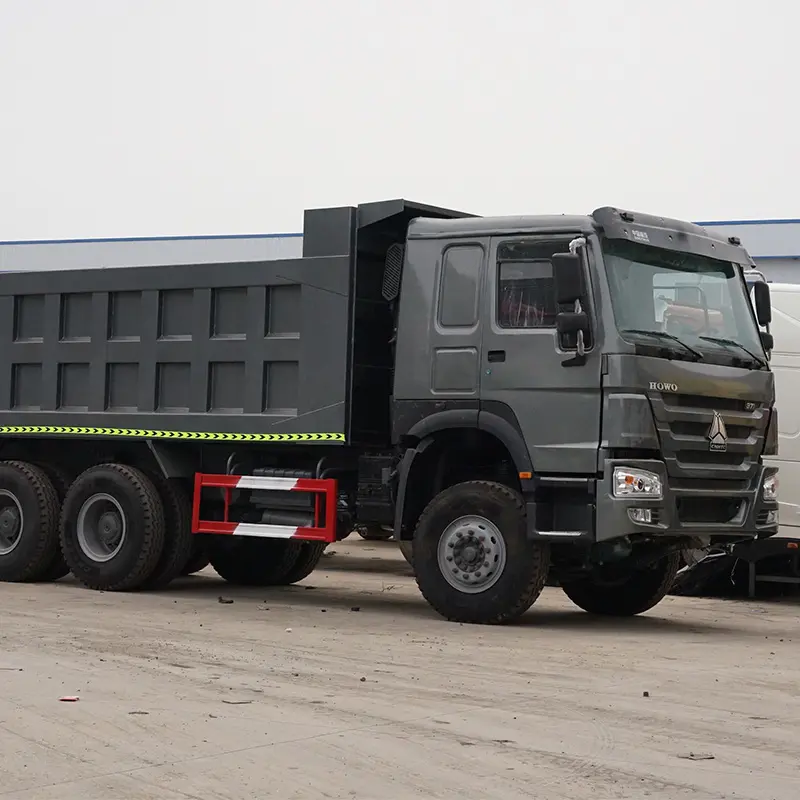 Camión de segunda mano howo, volquete de 40 toneladas, 6x4, 380HP, 10 ruedas