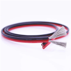 Flat Ribbon Silicone <strong>Wires</strong> 8AWG/10AWG/12AWG/14AWG/16AWG/18AWG Twin Silicone <strong>Wire</strong> 2P Cable - Product Image 5