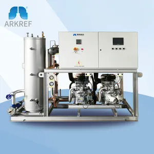 Arkref Cold Room Refrigeration Compressor Racks, Low Temperature Piston Parallel Condensing Unit For Fishery