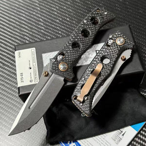 Cuchillo Plegable BM-273-03 HK MAGNACUT con Hoja No Ajustable, Mango de Fibra de Carbono, Punta Caída, 19.3cm, para Camping, Bricolaje, Uso Diario (EDC), OEM - Product Image 4