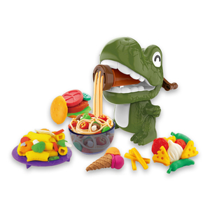 Machine <span class=keywords><strong>à</strong></span> nouilles créative pour enfants, <span class=keywords><strong>pâte</strong></span> <span class=keywords><strong>à</strong></span> <span class=keywords><strong>modeler</strong></span> colorée, ensemble éducatif de <span class=keywords><strong>pâte</strong></span> <span class=keywords><strong>à</strong></span> <span class=keywords><strong>modeler</strong></span> <span class=keywords><strong>dinosaure</strong></span> DIY - Product Image 1