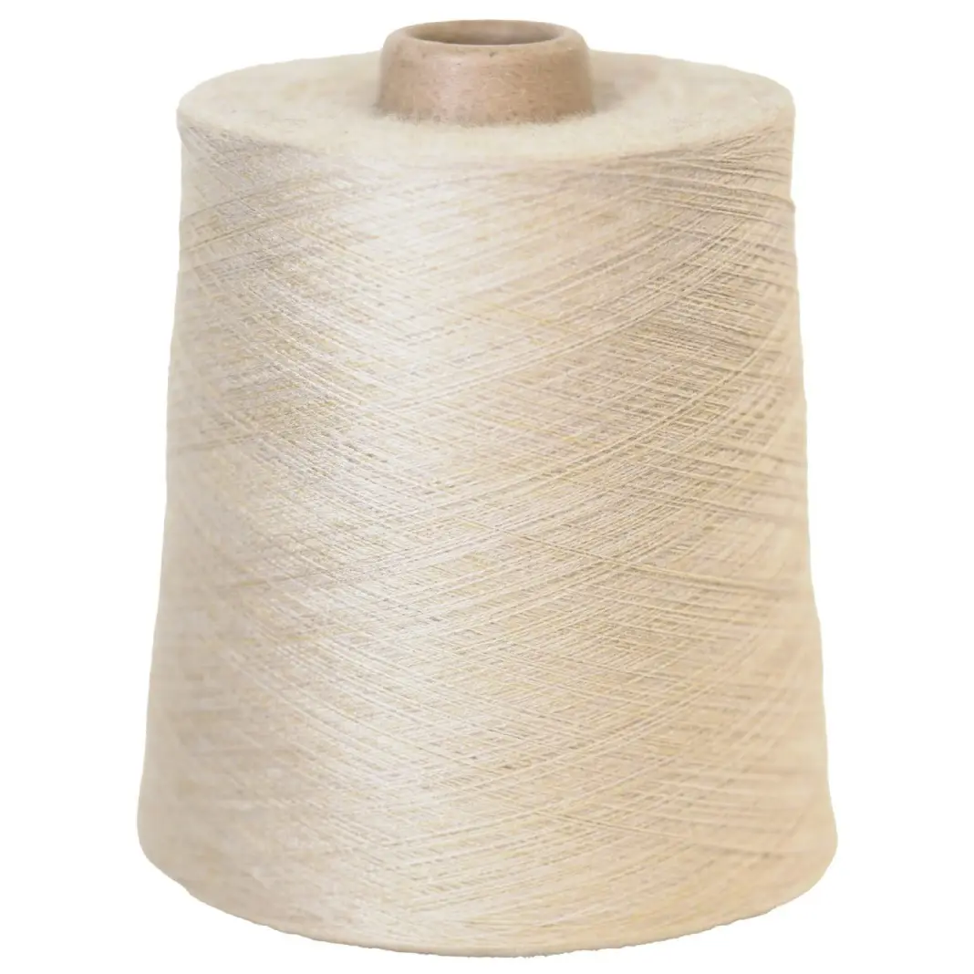 52% Acrylic 14% Nylon 25% PBT 5.5% Viscose 3.5% len ngang nhau ưa thích mềm nón Crochet sợi đan dày siêu pha trộn sợi