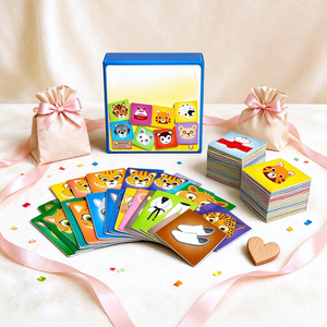 Carte da Gioco Personalizzate per il Gioco Memoria, Flashcard Educative per Bambini con Animali, Carte da Gioco Stampate su Misura con Scatola per Vendita all'Ingrosso - Product Image 6