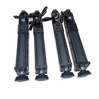 Kits de plateforme de mouvement DIY 4DOF 750W avec cylindre carré de 150 mm et 4 ports 1M DB Box Simtools pour simulateur de course/vol à usage domestique, capacité 200 kg