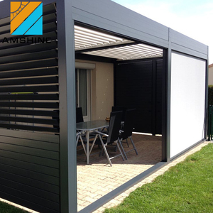 <span class=keywords><strong>Pergola</strong></span> motorisée en aluminium imperméable <span class=keywords><strong>pour</strong></span> extérieur <span class=keywords><strong>3x3</strong></span> 3x4 4x4 6x4 - Product Image 6