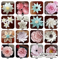 Bunga Kertas Raksasa 10-80cm, Bunga Kertas Krepe Besar 10cm-80cm untuk Dekorasi Pernikahan, Pesta, Festival & Dinding