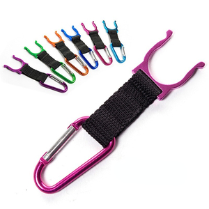 Wholesale in Stock Aluminum Alloy Spring Water Bottle Clip Carabiner Hook Tools Camping Casual <strong>Hiking</strong> Outdoor Promotion <strong>Gift</strong> - Product Image 1