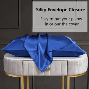 Ensembles <span class=keywords><strong>de</strong></span> literie personnalisés Ensembles <span class=keywords><strong>de</strong></span> literie en satin lisse soyeux <span class=keywords><strong>de</strong></span> luxe Ensembles <span class=keywords><strong>de</strong></span> draps en satin <span class=keywords><strong>de</strong></span> gros - Product Image 3