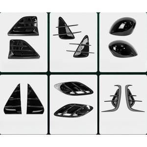 Pour Xiaomi YU7 – Grille de protection noire pour pare-chocs avant/arrière et rétroviseurs latéraux – Modification - Product Image 6