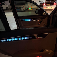 Kit d'éclairage d'ambiance intérieur Premium pour Mercedes Benz Classe C W204 2007-2010, 20 LED, commande par application sur volant, fournisseur en gros