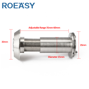 ROEASY-Lentille de porte de sécurité à domicile, 180 degrés, grand angle, pour les yeux, coupe-feu - Product Image 2