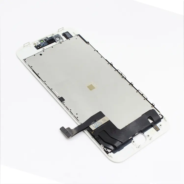 IPhone 8 화면 교체 디스플레이 와이드 터치 스크린 강화 유리 보드 스크래치 방지 도매 흰색 전화 화면 수리