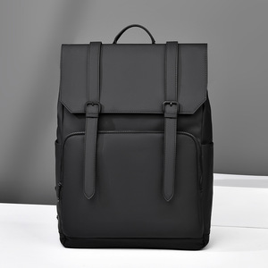 Laptop <b>Backpack</b> Large Capacity Unisex Gray Black Green Solid Color With <b>Computer</b> Interlayer For Everyday Use Fall 2024 - Product Image 4