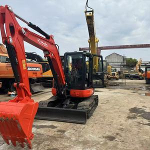 High Quality Kubota KX057 5-Ton Mini Excavator 2024 <b>Model</b> for Farm & Construction with <b>Engine</b> Gearbox Pump Motor Good Condition - Product Image 4
