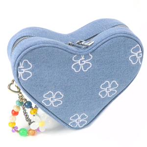 Bolso Bandolera de Mezclilla con Logotipo Bordado en Forma de Corazón, Estilo Bohemio Retro, con Correa para el Hombro, para Mujer, Venta al Por Mayor - Product Image 4