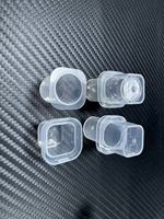 Boîtes personnalisées pour flacons en plastique transparent de 3 ml*13 ml*3-10 ml*2, étuis de rangement pour flacons Cillin, étuis de voyage, matériaux recyclés, porte-flacons
