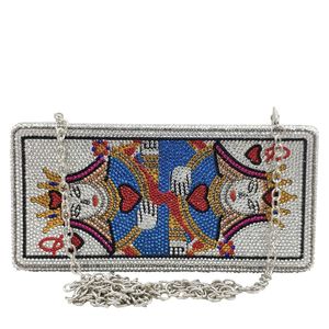 Bolso de Noche para Mujer con Pedrería Completa, Cartera de Mano Brillante con Cristales de Póker, Regalos Brillantes para Amigas y Seres Queridos - Product Image 5