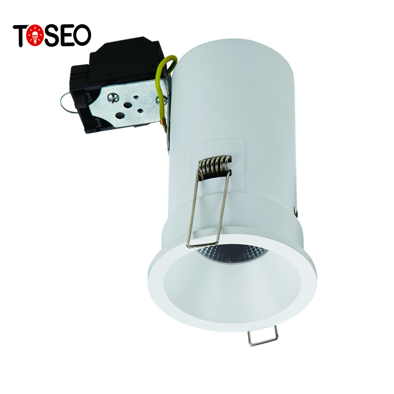 240V Recessed Fire Rated Downlights Cylinder 95mm Gu10 35 Watt