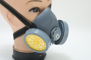 Nhà máy mặt nạ bụi nhanh chóng chốt thoải mái tái sử dụng nửa facepiece tái sử dụng mặt nạ với bộ lọc đôi - Product Image 4