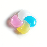 Boules de lavage écologiques jetables à faible mousse et faciles à rincer pour lave-linge automatique à tambour haute efficacité