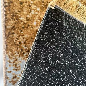 穆斯林祈祷地毯柔软毛绒薄型伊斯兰祈祷垫可折叠便携式土耳其祈祷垫轻便旅行祈祷地毯礼物 - Product Image 6