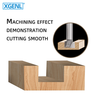 Chế biến gỗ Khắc Máy phay Máy làm sạch dưới Router <span class=keywords><strong>bit</strong></span> phẳng dưới dao gỗ khía cắt - Product Image 2