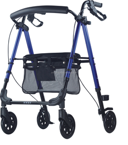 SUNCARE Hot Selling Modern Customization Aluminum Elderly Care Products Rollator with <strong>Chair</strong> <strong>Mobility</strong> - Product Image 1