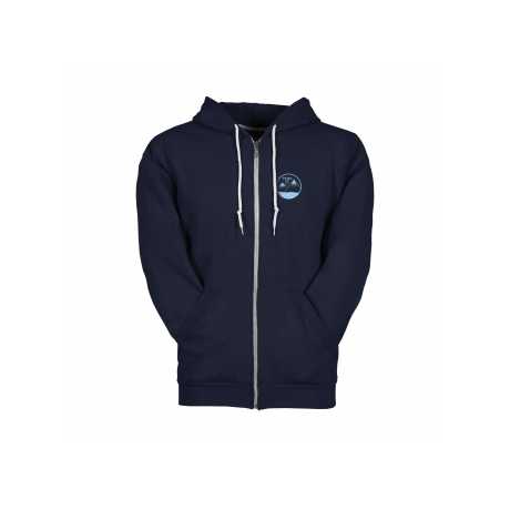 Anvil Men's Hooded Sweat Jacket Anti-Wrinkle Anti-Shrink Zipper-Up Style Patchwork Acid Washed Lined Printing Hoodie XXS-6XL