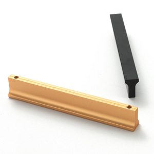 Aluminum Alloy T-Shaped Cabinet Handle Drawer Furniture Handle Minimalist Design Durable For Cupboard - Product Image 2