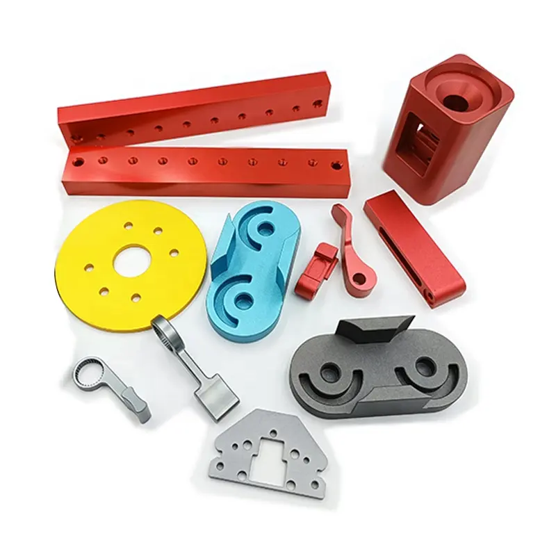 OEM/ODM CNC Aluminum Parts CNC Turning and Milling Service Anodized Polish Colorful Aluminum Parts