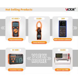 विक्टर 10n 2.2lb डिजिटल बल गेज उपकरण पोर्टेबल मीटर उच्च सटीक पुश पुल बल टेस्टर स्प्लिट डायनोमीटर - Product Image 4