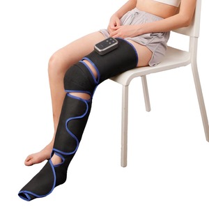 Masajeador de piernas de compresión de aire inalámbrico, dispositivo para aliviar el dolor muscular del pie del muslo de la pantorrilla con masajeador de pies de calor de rodilla - Product Image 2