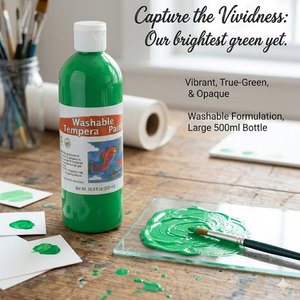 Set di Colori <span class=keywords><strong>Tempera</strong></span> Personalizzabili da 500ml, Vendita all'Ingrosso per Arte Fluida <span class=keywords><strong>su</strong></span> <span class=keywords><strong>Tela</strong></span>, Vetro e Carta per Bambini e Studenti - Product Image 4