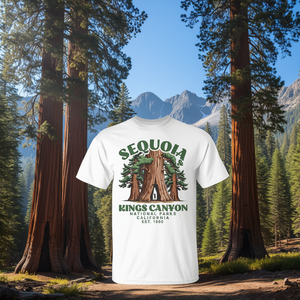 Camiseta de los Parques Nacionales de Sequoia Kings Canyon, California, fundados en 1890 - Product Image 3