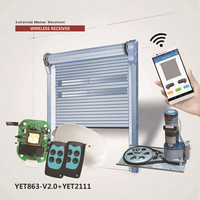 YET2111 Duplicateur de porte de garage à code de clone de télécommande sans fil 315/433Mhz