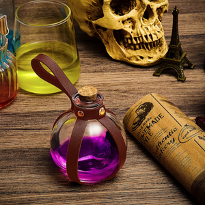 حامل زجاجة جرعة المعالج الزخرفية ، الدعائم الجلدية الساحرة ، حزام الحافظات الزجاجية لجميع الهالوين - Product Image 2