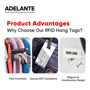 جهاز استشعار أمان RFID RF عالي التردد لمتاجر التجزئة ونظام إنذار ملصقات مغناطيسية مقاومة للماء علامة لينة للملابس - Product Image 3