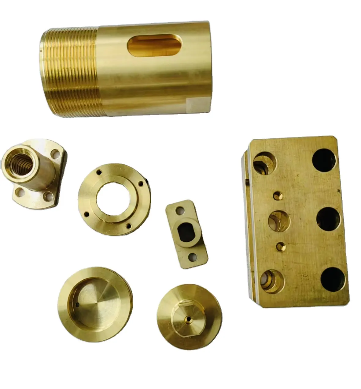 OEM supported hardened metals brass aluminum milling turning cnc machining parts for auto parts