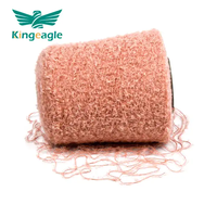 King eagle Factory Price Super weiches lockiges Nerzgarn zum Stricken von Pullovern
