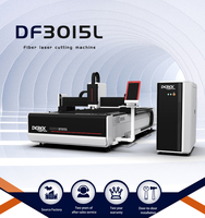 Máquina de Corte por Láser de Fibra CNC de 3 Ejes de Alta Precisión Derek 3000W, Controlador Cypcut, Velocidad Máxima 40000mm/min, Refrigeración por Agua, Servo, Nueva IA