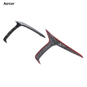 Kit de carrosserie Karbel en fibre de carbone sèche antibrouillard pare-chocs avant Valences supérieures Canards pour <span class=keywords><strong>Audi</strong></span> Q8 <span class=keywords><strong>SQ8</strong></span> 2018-2023 - Product Image 3