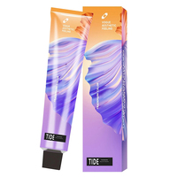 Les 72 couleurs de cheveux populaires de l'usine professionnelle Crème de teinture pour les cheveux conviviale en 72 couleurs vives
